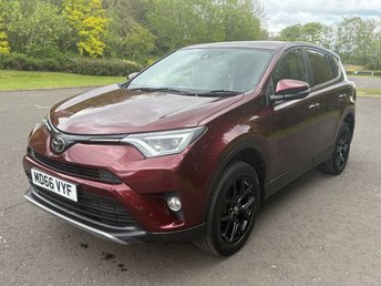 2017 TOYOTA RAV4 2.0 V-Matic Icon SUV 5dr Petrol CVT 4WD Euro 6 (s/s) (Safety Sense, SNav) (151 ps) &pound;12900.00