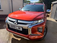 USED 2019 19 MITSUBISHI L200 2.2 DI-D DC Barbarian X Pickup Double Cab 4dr Diesel Auto 4WD Euro 6 (s/s) (150 ps) 