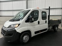 USED 2021 21 CITROEN RELAY 2.2 BLUEHDI 140PS DROPSIDE - NO VAT 