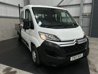 USED 2021 21 CITROEN RELAY 2.2 BLUEHDI 140PS DROPSIDE - NO VAT 
