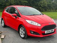 USED 2014 14 FORD FIESTA 1.25 Zetec Hatchback 3dr Petrol Manual Euro 5 (82 ps) 