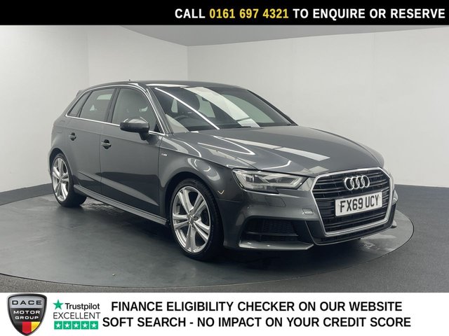 View our Audi A3 1.6 TDI 30 S line Sportback 5dr Diesel S Tronic Euro 6 (s/s) (116 ps)