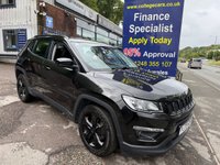 USED 2020 70 JEEP COMPASS 2020/70 1.6 MultiJetII Night Eagle SUV 5dr Diesel Manual Euro 6 (s/s) (120 ps), One owner from new, Only 52600 Miles ************* ONLY ONE OWNER FROM NEW ***********