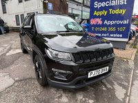 USED 2020 70 JEEP COMPASS 2020/70 1.6 MultiJetII Night Eagle SUV 5dr Diesel Manual Euro 6 (s/s) (120 ps), One owner from new, Only 52600 Miles ************* ONLY ONE OWNER FROM NEW ***********