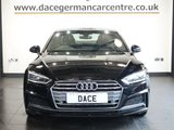 USED 2018 68 AUDI A5 1.4 TFSI S line Coupe 2dr Petrol S Tronic Euro 6 (s/s) (150 ps) BEAUTIFUL, HIGH QUALITY AUDI - COMES WITH A FULL SERVICE HISTORY + SATELLITE NAVIGATION + BLUETOOTH PHONE AND MEDIA CONNECTIVITY + IN CAR ENTERTAINMENT MEDIA DISPLAY + APPS CONTROL + AUTOMATIC LED HEADLIGHTS + DAB DIGITAL RADIO + THREE ZONE CLIMATE CONTROL + AIR CONDITIONING + KEYLESS START + ECO STOP/START SYSTEM + FRONT AND REAR PARKING SENSORS + 18 INCH ALLOY WHEELS + SELECTABLE DRIVING MODES + AUTOMATIC WIPERS WITH RAIN SENSOR + ELECTRIC WINDOWS + LED DAY TIME RUNNING LIGHTS
