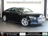 USED 2018 68 AUDI A5 1.4 TFSI S line Coupe 2dr Petrol S Tronic Euro 6 (s/s) (150 ps) BEAUTIFUL, HIGH QUALITY AUDI - COMES WITH A FULL SERVICE HISTORY + SATELLITE NAVIGATION + BLUETOOTH PHONE AND MEDIA CONNECTIVITY + APPLE CARPLAY / ANDROID AUTO + IN CAR ENTERTAINMENT MEDIA DISPLAY + APPS CONTROL + AUTOMATIC LED HEADLIGHTS + DAB DIGITAL RADIO + THREE ZONE CLIMATE CONTROL + AIR CONDITIONING + KEYLESS START + ECO STOP/START SYSTEM + FRONT AND REAR PARKING SENSORS + 18 INCH ALLOY WHEELS + SELECTABLE DRIVING MODES + AUTOMATIC WIPERS WITH RAIN SENSOR + ELECTRIC WINDOWS