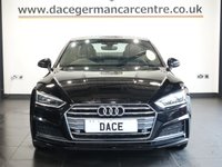 USED 2018 68 AUDI A5 1.4 TFSI S line Coupe 2dr Petrol S Tronic Euro 6 (s/s) (150 ps) BEAUTIFUL, HIGH QUALITY AUDI - COMES WITH A FULL SERVICE HISTORY + SATELLITE NAVIGATION + BLUETOOTH PHONE AND MEDIA CONNECTIVITY + IN CAR ENTERTAINMENT MEDIA DISPLAY + APPS CONTROL + AUTOMATIC LED HEADLIGHTS + DAB DIGITAL RADIO + THREE ZONE CLIMATE CONTROL + AIR CONDITIONING + KEYLESS START + ECO STOP/START SYSTEM + FRONT AND REAR PARKING SENSORS + 18 INCH ALLOY WHEELS + SELECTABLE DRIVING MODES + AUTOMATIC WIPERS WITH RAIN SENSOR + ELECTRIC WINDOWS + LED DAY TIME RUNNING LIGHTS