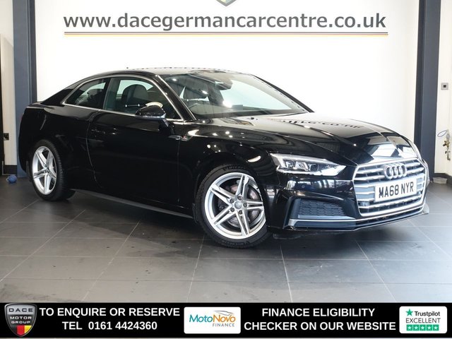 View our Audi A5 1.4 TFSI S line Coupe 2dr Petrol S Tronic Euro 6 (s/s) (150 ps)