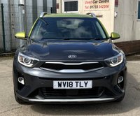 USED 2018 18 KIA STONIC 1.6 CRDi First Edition SUV 5dr Diesel Manual Euro 6 (s/s) (108 bhp) - APPLE CAR PLAY - SAT NAV - PART LEATHER - HEATED SEATS & STEERING - REVERSE CAMERA - P/SENSORS - CRUISE