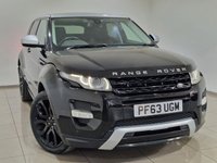 USED 2014 63 LAND ROVER RANGE ROVER EVOQUE 2.2 SD4 Dynamic Santorini Black SUV 5dr Diesel Auto 4WD Euro 5 (s/s) (190 ps) 