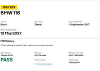 USED 2017 67 BMW 1 SERIES 1.5 116d M Sport Hatchback 5dr Diesel Auto Euro 6 (s/s) (116 ps) Great BMW Service History  |  Only 2 Owners From Brand New  |  Set of 2 Keys