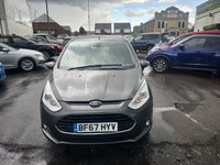 USED 2017 67 FORD B-MAX 1.0T EcoBoost Titanium Navigator MPV 5dr Petrol Manual Euro 6 (100 ps) 1 OWNER-8 SERVICES-DAB RADIO-ONLY 27,000 MILES-BLUETOOTH-SAT NAV