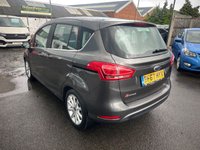 USED 2017 67 FORD B-MAX 1.0T EcoBoost Titanium Navigator MPV 5dr Petrol Manual Euro 6 (100 ps) 1 OWNER-8 SERVICES-DAB RADIO-ONLY 27,000 MILES-BLUETOOTH-SAT NAV