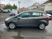 USED 2017 67 FORD B-MAX 1.0T EcoBoost Titanium Navigator MPV 5dr Petrol Manual Euro 6 (100 ps) 1 OWNER-8 SERVICES-DAB RADIO-ONLY 27,000 MILES-BLUETOOTH-SAT NAV