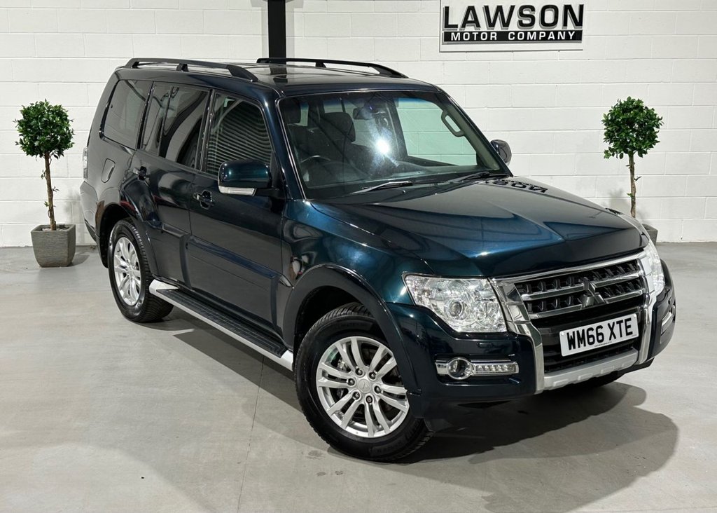 USED 2016 66 MITSUBISHI SHOGUN 3.2 DI-DC SG3 SUV 5dr Diesel Auto 4WD Euro 6 LWB (187 ps) 