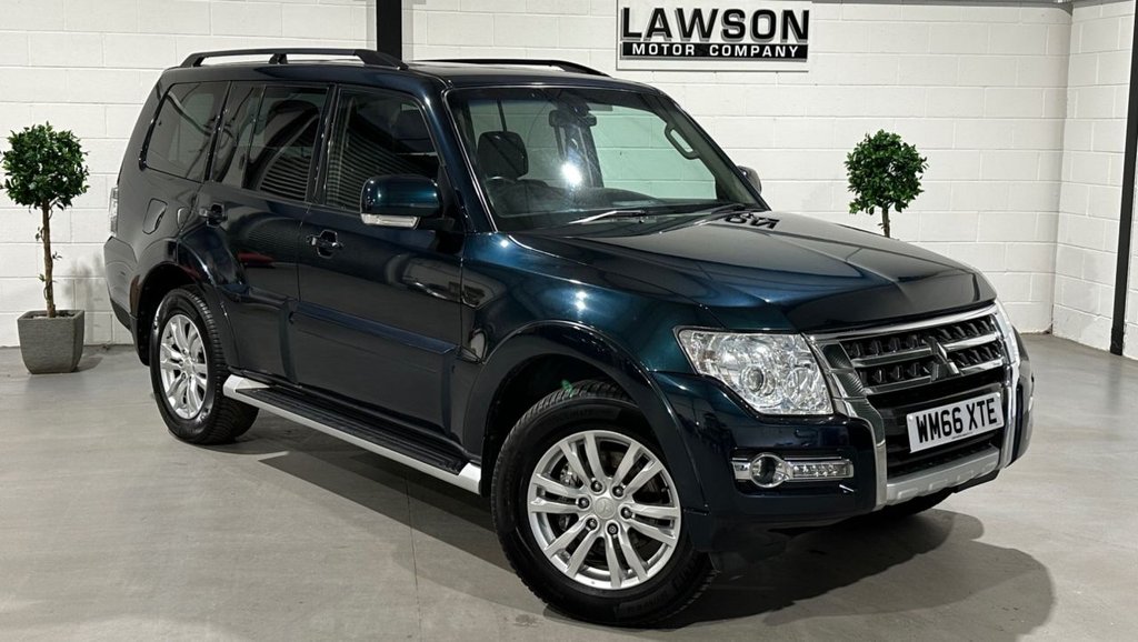 USED 2016 66 MITSUBISHI SHOGUN 3.2 DI-DC SG3 SUV 5dr Diesel Auto 4WD Euro 6 LWB (187 ps) 