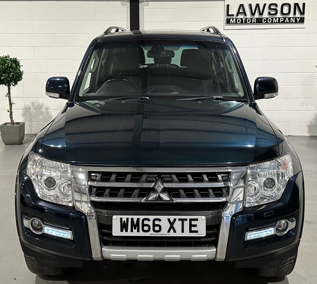USED 2016 66 MITSUBISHI SHOGUN 3.2 DI-DC SG3 SUV 5dr Diesel Auto 4WD Euro 6 LWB (187 ps) 