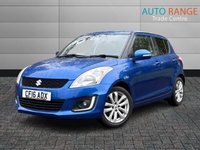 USED 2016 16 SUZUKI SWIFT 1.2 Dualjet SZ4 Hatchback 5dr Petrol Manual Euro 6 (s/s) (90 ps) Low Miles! sat nav! low tax! economical! Great Family Hatchback!