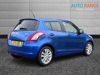 USED 2016 16 SUZUKI SWIFT 1.2 Dualjet SZ4 Hatchback 5dr Petrol Manual Euro 6 (s/s) (90 ps) Low Miles! sat nav! low tax! economical! Great Family Hatchback!