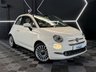 USED 2018 68 FIAT 500 1.2 Lounge Hatchback 3dr Petrol Manual Euro 6 (s/s) (69 bhp) GLASS PAN ROOF - ULEZ COMPLIANT - LOW MILES - MANUAL - PETROL