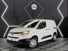 USED 2022 72 TOYOTA PROACE CITY 1.5 BlueHDi Active Short Panel Van 5dr Diesel Manual SWB Euro 6 (s/s) (100 bhp) LOW MILES - ULEZ COMPLIANT - RHINO ROLLER - TWIN OPENING DOORS - PLY LINED