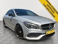 USED 2017 C MERCEDES-BENZ CLA 2.1 CLA220d AMG Line Coupe 4dr Diesel 7G-DCT Euro 6 (s/s) (177 ps) Pan Roof, Heated Seats
