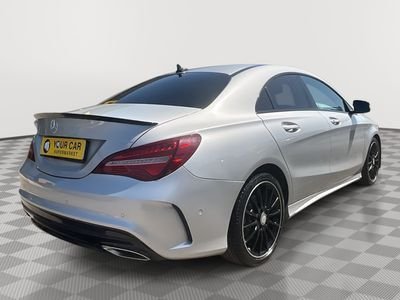 USED 2017 C MERCEDES-BENZ CLA 2.1 CLA220d AMG Line Coupe 4dr Diesel 7G-DCT Euro 6 (s/s) (177 ps) Pan Roof, Heated Seats