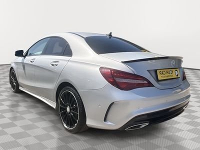 USED 2017 C MERCEDES-BENZ CLA 2.1 CLA220d AMG Line Coupe 4dr Diesel 7G-DCT Euro 6 (s/s) (177 ps) Pan Roof, Heated Seats