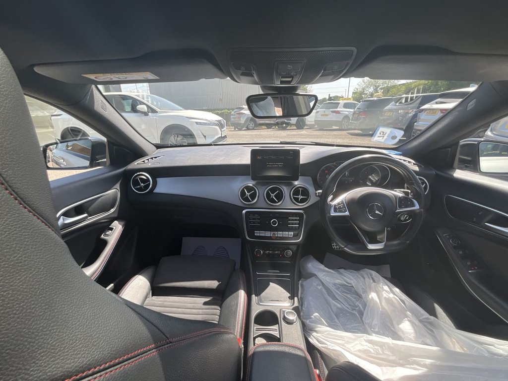 USED 2017 C MERCEDES-BENZ CLA 2.1 CLA220d AMG Line Coupe 4dr Diesel 7G-DCT Euro 6 (s/s) (177 ps) Pan Roof, Heated Seats