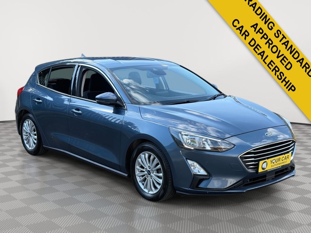 USED 2019 19 FORD FOCUS 1.0T EcoBoost Titanium Hatchback 5dr Petrol Manual Euro 6 (s/s) (125 ps) Parking Sensors, Apple CarPlay