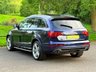 USED 2013 63 AUDI Q7 3.0 TDI V6 S LINE PLUS QUATTRO PANORAMIC ROOF SAT NAV CAMERA STEPS LEATHER LED DAYLIGHTS SUV 245 BHP (S/S)  SAT NAV~CAMERA~LEATHER~SIDE STEPS
