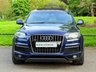 USED 2013 63 AUDI Q7 3.0 TDI V6 S LINE PLUS QUATTRO PANORAMIC ROOF SAT NAV CAMERA STEPS LEATHER LED DAYLIGHTS SUV 245 BHP (S/S)  SAT NAV~CAMERA~LEATHER~SIDE STEPS
