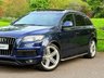 USED 2013 63 AUDI Q7 3.0 TDI V6 S LINE PLUS QUATTRO PANORAMIC ROOF SAT NAV CAMERA STEPS LEATHER LED DAYLIGHTS SUV 245 BHP (S/S)  SAT NAV~CAMERA~LEATHER~SIDE STEPS