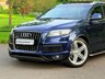 USED 2013 63 AUDI Q7 3.0 TDI V6 S LINE PLUS QUATTRO PANORAMIC ROOF SAT NAV CAMERA STEPS LEATHER LED DAYLIGHTS SUV 245 BHP (S/S)  SAT NAV~CAMERA~LEATHER~SIDE STEPS