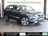 USED 2019 68 SEAT ATECA 1.5 TSI EVO SE Technology SUV 5dr Petrol Manual Euro 6 (s/s) (150 ps) SATELLITE NAVIGATION + APPLE CARPLAY / ANDROID AUTO + TOUCH SCREEN MEDIA DISPLAY + BLUETOOTH PHONE AND MEDIA CONNECTIVITY + DAB DIGITAL RADIO + AUTOMATIC LED HEADLIGHTS + APPS CONTROL + MIRROR LINK + LEATHER MULTI FUNCTIONAL STEERING WHEEL + FRONT AND REAR PARKING SENSORS + CRUISE CONTROL + VOICE COMMAND + AUTOMATIC WIPERS WITH RAIN SENSOR + LED DAY TIME RUNNING LIGHTS + ECO STOP START SYSTEM + DUAL ZONE CLIMATE CONTROL + AIR CONDITIONING + ELECTRIC HEATED DOOR MIRRORS + ELECTRIC WINDOWS