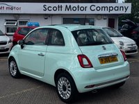 USED 2016 66 FIAT 500 1.2 Lounge Hatchback 3dr Petrol Manual Euro 6 (s/s) (69 bhp) Panoramic fixed glass roof, Only 44,734 miles, 8 services