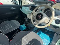 USED 2016 66 FIAT 500 1.2 Lounge Hatchback 3dr Petrol Manual Euro 6 (s/s) (69 bhp) Panoramic fixed glass roof, Only 44,734 miles, 8 services