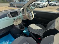 USED 2016 66 FIAT 500 1.2 Lounge Hatchback 3dr Petrol Manual Euro 6 (s/s) (69 bhp) Panoramic fixed glass roof, Only 44,734 miles, 8 services
