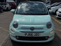 USED 2016 66 FIAT 500 1.2 Lounge Hatchback 3dr Petrol Manual Euro 6 (s/s) (69 bhp) Panoramic fixed glass roof, Only 44,734 miles, 8 services