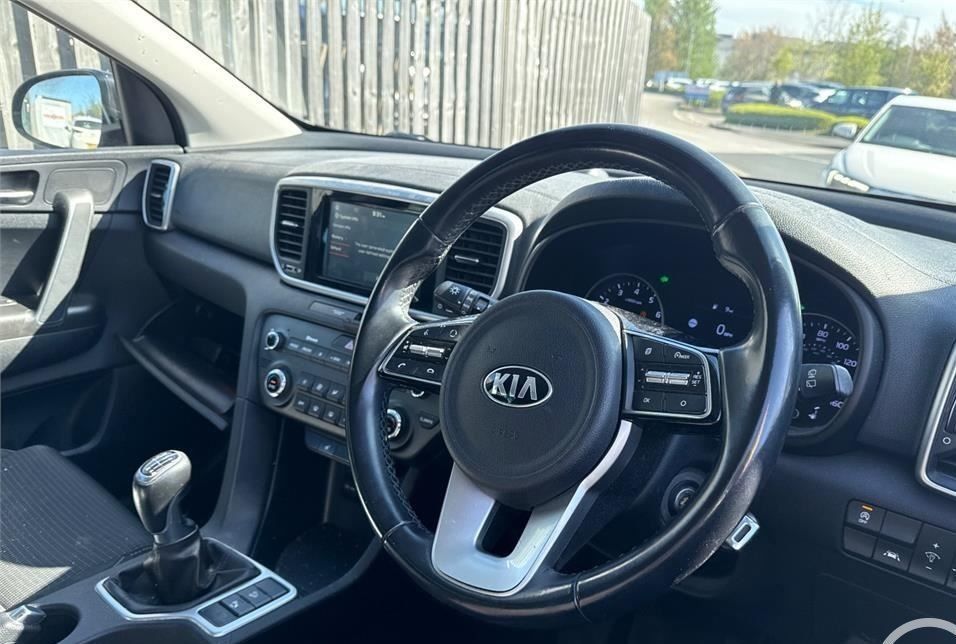 USED 2019 19 KIA SPORTAGE 1.6 GDi 2 SUV 5dr Petrol Manual Euro 6 (s/s) (130 bhp) 