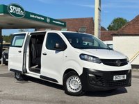 USED 2020 70 VAUXHALL VIVARO 6 Seat 2.0 Turbo D 3100 Edition Crew Van Double Cab 5dr Diesel Manual L2 H1 Euro 6 (s/s) (120 ps) 