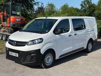 USED 2020 70 VAUXHALL VIVARO 6 Seat 2.0 Turbo D 3100 Edition Crew Van Double Cab 5dr Diesel Manual L2 H1 Euro 6 (s/s) (120 ps) 
