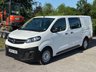 USED 2020 70 VAUXHALL VIVARO 6 Seat 2.0 Turbo D 3100 Edition Crew Van Double Cab 5dr Diesel Manual L2 H1 Euro 6 (s/s) (120 ps) 