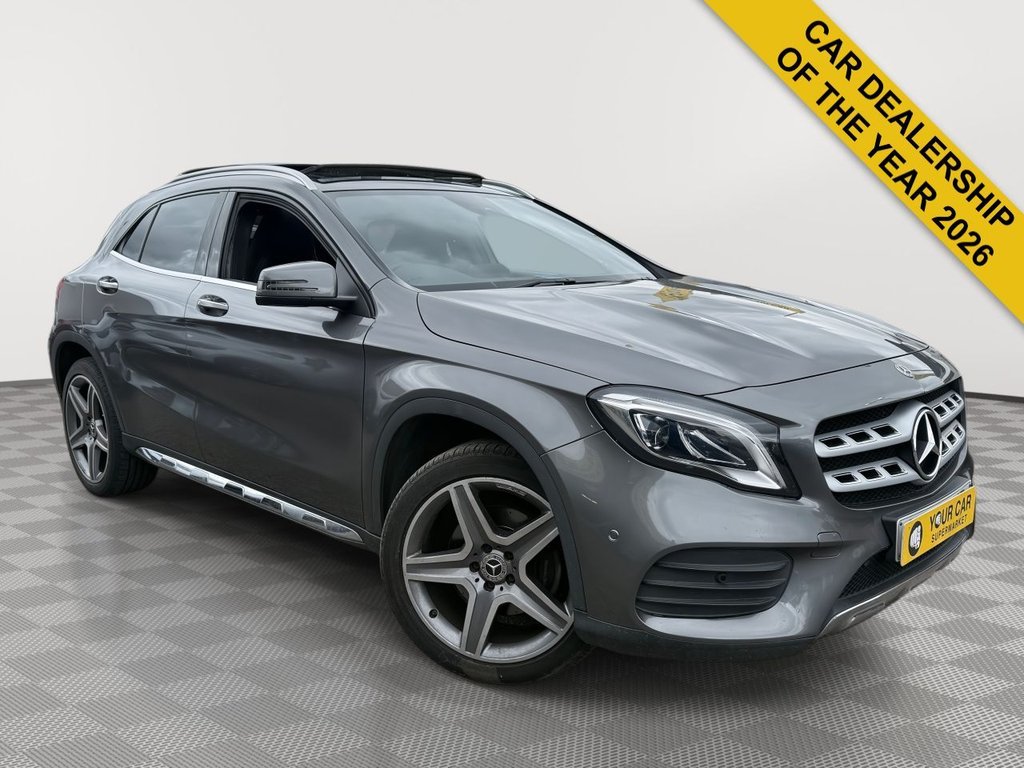 USED 2018 18 MERCEDES-BENZ GLA 2.1 GLA220d AMG Line (Premium Plus) SUV 5dr Diesel 7G-DCT 4MATIC Euro 6 (s/s) (177 ps) Pan Roof, Heated Seats