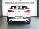 USED 2018 68 BMW X2 2.0 18d Sport SUV 5dr Diesel Manual sDrive Euro 6 (s/s) (150 ps) GREAT LOOKING BMW SUV - COMES WITH A FULL SERVICE HISTORY + SATELLITE NAVIGATION + DAB DIGITAL RADIO + BLUETOOTH PHONE CONNECTIVITY AND MEDIA STREAMING + APPS CONTROL + DUAL ZONE CLIMATE CONTROL + AIR CONDITIONING + CRUISE CONTROL + LANE ASSIST + IN CAR ENTERTAINMENT WITH MEDIA MEDIA DISPLAY + AUTOMATIC HEADLIGHTS + 18 INCH ALLOY WHEELS + PARKING SENSORS + AUTOMATIC WIPERS WITH RAIN SENSORS + SELECTABLE DRIVING MODES + LED DAY TIME RUNNING LIGHTS + LEATHER MULTIFUNCTIONAL STEERING WHEEL