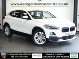 USED 2018 68 BMW X2 2.0 18d Sport SUV 5dr Diesel Manual sDrive Euro 6 (s/s) (150 ps) GREAT LOOKING BMW SUV - COMES WITH A FULL SERVICE HISTORY + SATELLITE NAVIGATION + DAB DIGITAL RADIO + BLUETOOTH PHONE CONNECTIVITY AND MEDIA STREAMING + APPS CONTROL + DUAL ZONE CLIMATE CONTROL + AIR CONDITIONING + CRUISE CONTROL + LANE ASSIST + IN CAR ENTERTAINMENT WITH MEDIA MEDIA DISPLAY + AUTOMATIC HEADLIGHTS + 18 INCH ALLOY WHEELS + PARKING SENSORS + AUTOMATIC WIPERS WITH RAIN SENSORS + SELECTABLE DRIVING MODES + LED DAY TIME RUNNING LIGHTS + LEATHER MULTIFUNCTIONAL STEERING WHEEL