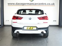 USED 2018 68 BMW X2 2.0 18d Sport SUV 5dr Diesel Manual sDrive Euro 6 (s/s) (150 ps) GREAT LOOKING BMW SUV - COMES WITH A FULL SERVICE HISTORY + SATELLITE NAVIGATION + DAB DIGITAL RADIO + BLUETOOTH PHONE CONNECTIVITY AND MEDIA STREAMING + APPS CONTROL + DUAL ZONE CLIMATE CONTROL + AIR CONDITIONING + CRUISE CONTROL + LANE ASSIST + IN CAR ENTERTAINMENT WITH MEDIA MEDIA DISPLAY + AUTOMATIC HEADLIGHTS + 18 INCH ALLOY WHEELS + PARKING SENSORS + AUTOMATIC WIPERS WITH RAIN SENSORS + SELECTABLE DRIVING MODES + LED DAY TIME RUNNING LIGHTS + LEATHER MULTIFUNCTIONAL STEERING WHEEL