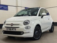 USED 2018 68 FIAT 500 1.2 Lounge Hatchback 3 Door Panoramic Petrol Manual Euro 6 (s/s) (69 bhp) APPLE CAR PLAY REAR PARK ASSIST