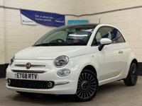 USED 2018 68 FIAT 500 1.2 Lounge Hatchback 3 Door Panoramic Petrol Manual Euro 6 (s/s) (69 bhp) APPLE CAR PLAY REAR PARK ASSIST