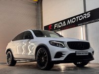 USED 2019 68 MERCEDES-BENZ GLC 3.0 GLC350d V6 AMG Line (Premium Plus) Coupe 5dr Diesel G-Tronic+ 4MATIC Euro 6 (s/s) (258 ps) PANORAMIC ROOF+REV CAMERA
